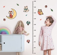 10298 Samolepky na zeď dětsk&yacute; metr - lesn&iacute; zv&iacute;ř&aacute;tka, do 160 cm-2
