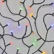 11012 Osvětlen&iacute; v&aacute;nočn&iacute; 8m-80 LED barevn&aacute;+5m př&iacute;vodn&iacute; kabel-4