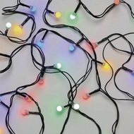 11032 Osvětlen&iacute; v&aacute;nočn&iacute; barevn&eacute; kuličky 20m-200 LED+5m př&iacute;vodn&iacute; kabel-5