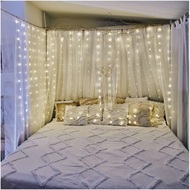 11098 Osvětlen&iacute; z&aacute;clona 2,9 x 2 m, 400 LED, tepl&aacute; b&iacute;l&aacute;-3