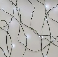 11200 Osvětlen&iacute; nano zelen&eacute; 4 m - 40 LED studen&aacute; b&iacute;l&aacute; + 5m př&iacute;vodn&iacute; kabel + časovač-2