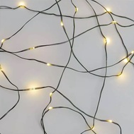 11210 Osvětlen&iacute; nano zelen&eacute; 4 m - 40 LED tepl&aacute; b&iacute;l&aacute; + 5m př&iacute;vodn&iacute; kabel + časovač-2