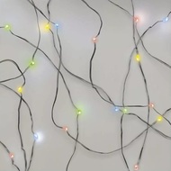 11281 Osvětlen&iacute; nano stř&iacute;brn&eacute; 1,9m - 20 LED multicolor + časovač-2