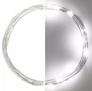 11282 Osvětlen&iacute; nano stř&iacute;brn&eacute; 1,9m - 20 LED studen&aacute; b&iacute;l&aacute; + časovač-1