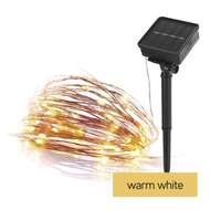 11283 Sol&aacute;rn&iacute; osvětlen&iacute; řetěz 12 m - 120 LED tepl&aacute; b&iacute;l&aacute;-2