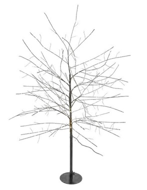 LED glowing tree, 600 LEDs, warm white, height 120 cm