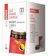 11457 Sv&iacute;čka hřbitovn&iacute; LED sv&iacute;t&iacute;c&iacute;, 7 x 12,5cm-4