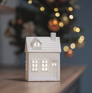 11484 Keramick&yacute; domek LED sv&iacute;t&iacute;c&iacute;, 1 LED, tepl&aacute; b&iacute;l&aacute;, 13 &times; 17,9 &times; 6,5 cm-5