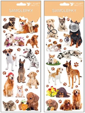 Stickers - Dogs 30 x 12 cm