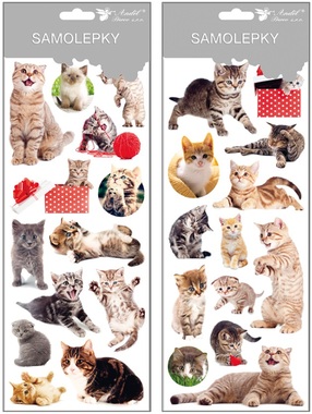 Stickers - Cats 30 x 12 cm