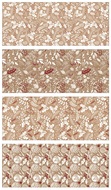13202 Balic&iacute; pap&iacute;r větvičky s ražbou mix 4 motivů 70 g, 200 x 70 cm-1
