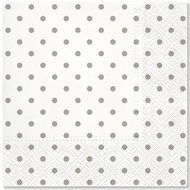 Paper Napkins 3-ply, 33 x 33 cm, 20 pcs, Dots