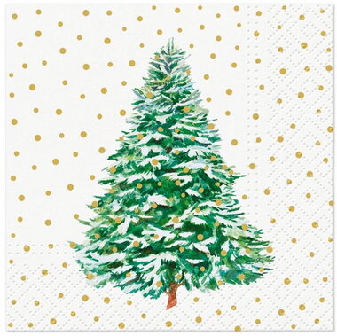 Paper Napkins 3-ply, 25 x 25 cm, 20 pcs, Christmas