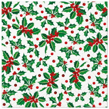 Paper Napkins 3-ply, 25 x 25 cm, 20 pcs, Christmas