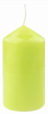 Candle GREEN 6 x 11 cm, 32 hours, Cylinder Shape