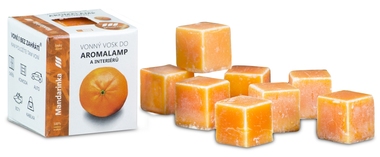 Scented Melt Wax  30 g, 8 Cubes, TANGERINE