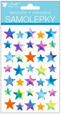 Stickers - Stars 15 x 10 cm