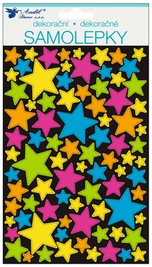 Stickers Hologram - Stars 21 x 14 cm 