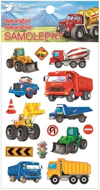 Stickers 3D - Machinery 10,5 x 19 cm