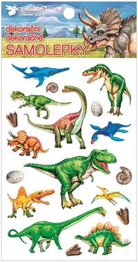 Stickers 3D - Dinosaurs 10,5 x 19 cm