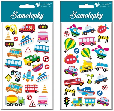Stickers - Traffic 9 x 16 cm