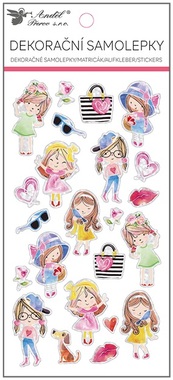 Hologram Stickers – Girls 10 × 21.4 cm