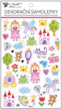 Glitter Stickers - Fairy tale 14.5 x 25 cm