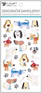 Hologram Stickers – Dogs 10 × 21.4 cm