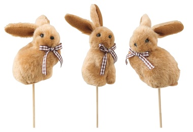 Plush Rabbit 6 x 12 x 6 cm + Stick