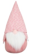 18107 Skř&iacute;tek s pruhovanou čepic&iacute; na postaven&iacute; 32 cm, růžov&yacute;-1