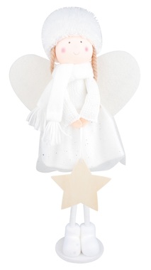 Standing Angel w/Star 40 cm