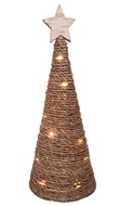 18209 Stromeček z Juty na postaven&iacute; s LED 13 x 22 cm -3