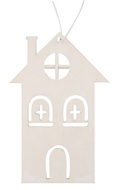 18224 Domek dřevěn&yacute; 6,5 x 10 x 0,3 cm b&iacute;l&yacute;-1