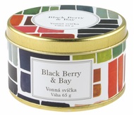 1876 Vonn&aacute; sv&iacute;čka Black Berry & Bay, 65 g v plechov&eacute; krabičce-2