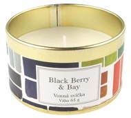 1876 Vonn&aacute; sv&iacute;čka Black Berry & Bay, 65 g v plechov&eacute; krabičce-1