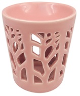 Porcelain Aroma Lamp 10,5 x 12 cm Pink