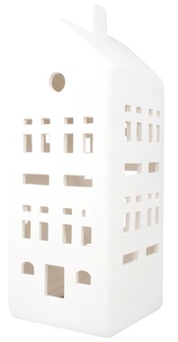 Porcelain Decoration Matt w/LED 21 cm