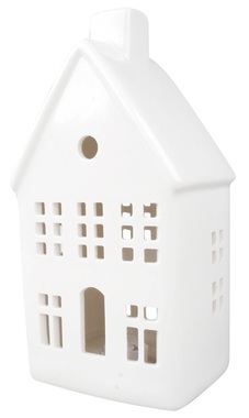 Porcelain Decoration House w/LED 18 cm 