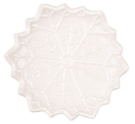 Ceramic Snowflake Deco 15 x 3 x 15 cm