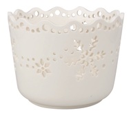 19625 Květin&aacute;č s v&aacute;nočn&iacute;m dekorem z porcel&aacute;nu 14 x 10,5 x 14 cm-1