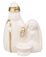 19632 Svat&aacute; rodina porcel&aacute;nov&aacute; se zlat&yacute;m dekorem 9 x 12 x 6 cm-1