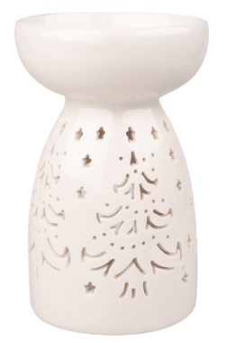 Porcelain Aroma Lamp Tree 9 x 13.5 x 9 cm