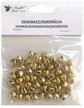 Arany harangok 50 db, 1 cm