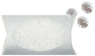 1987 Plastov&eacute; kam&iacute;nky 4 mm, průhledn&eacute;, 43 g-2