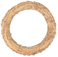 2110 Slaměn&yacute; věnec 35 cm -1