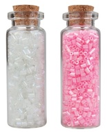 22007 Kor&aacute;lky růžov&eacute; a b&iacute;l&eacute; v lahvičce, 2 x 15 g -1