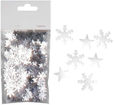 Confetti Silver 2 x 7 g