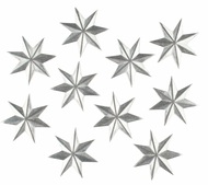Tin Stars for Christmas Metal Casting – 10 pcs