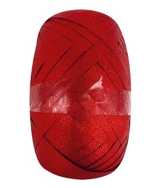 Gift Ribbon with Red Glitter 0.5 cm x 30 m