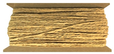 Paper String 1 mm x 30 m, Light Brown